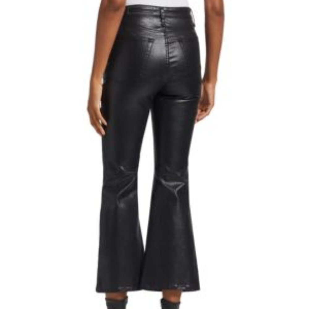 rag & bone Casey Coated High Rise Ankle Flare Jeans, NWOT - Picture 4 of 13